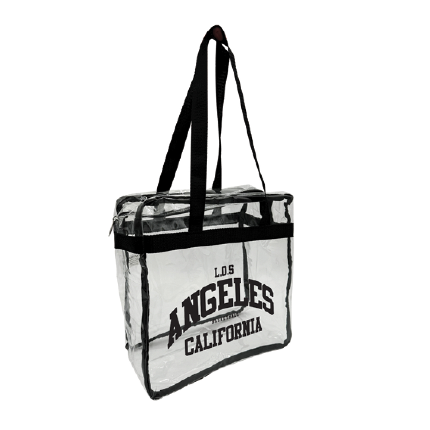 Clear Zippered Tote Bag 3