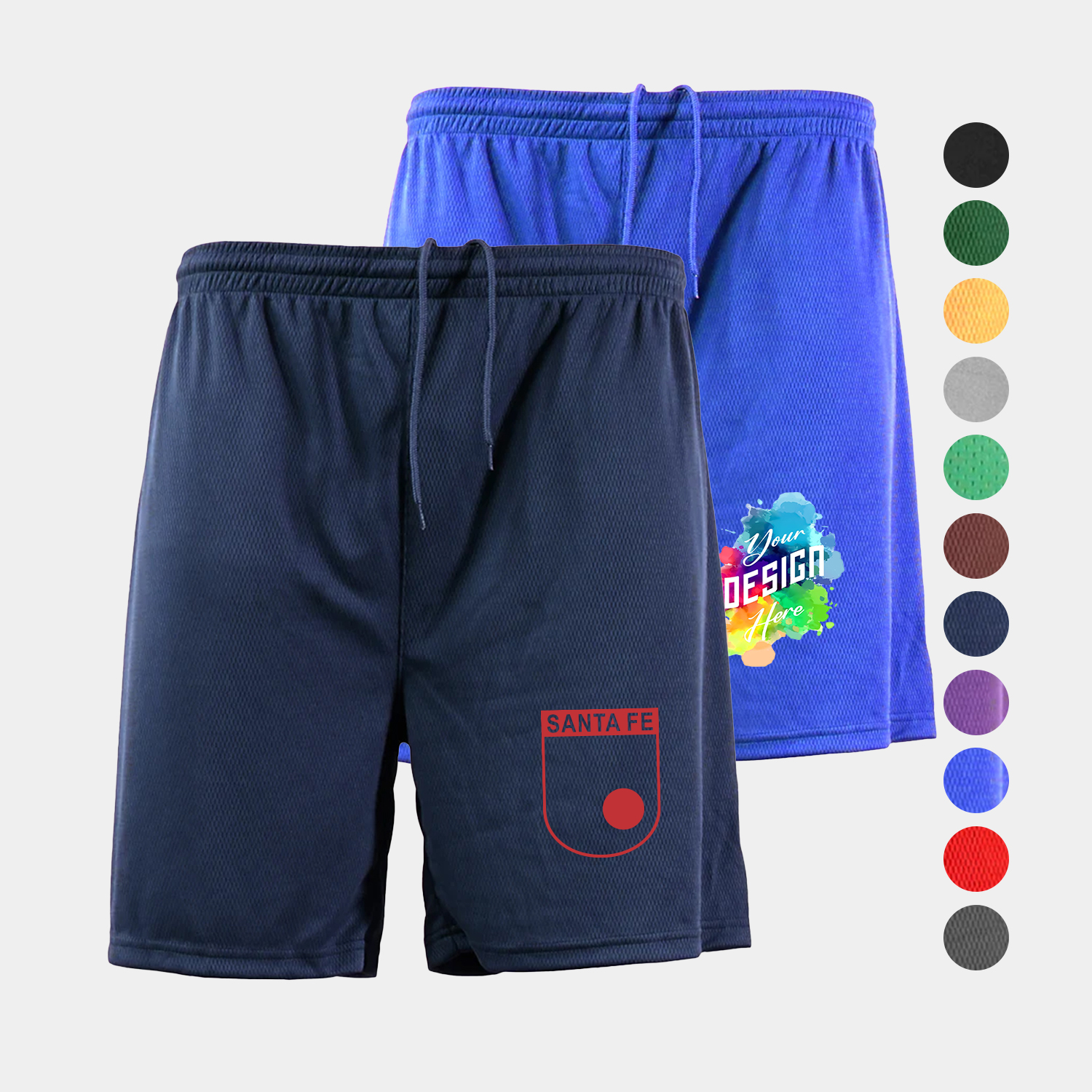 Men's 7" Lightweight P.E. Mesh Training Short 2
