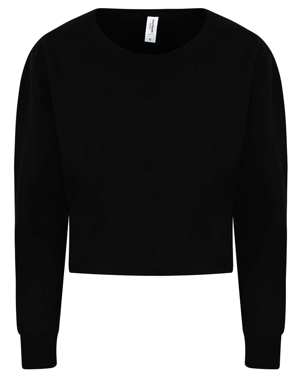 Women's Cropped Crewneck Sweatshirt - JHA035 7
