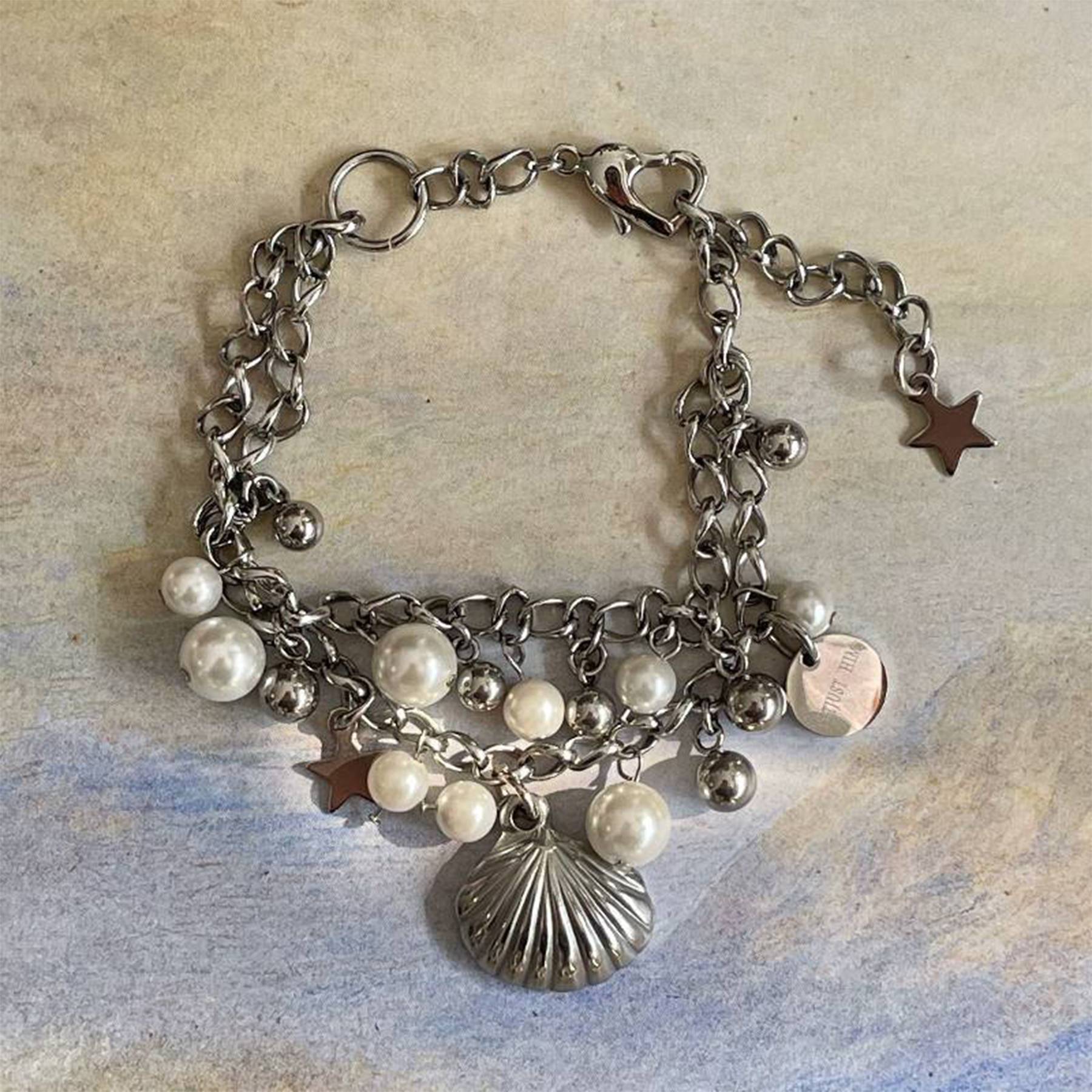 Alloy Fashion shell pendant bracelet 4