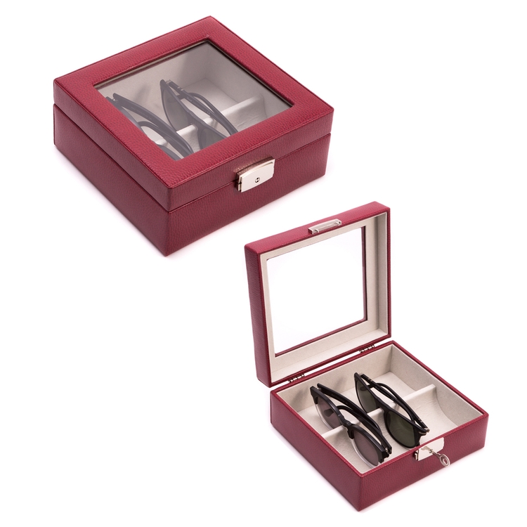 Leather Multi-Purpose Case with Glass Top 3