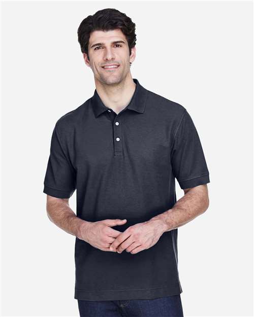 Men's Pima Piqué Polo - D100 7