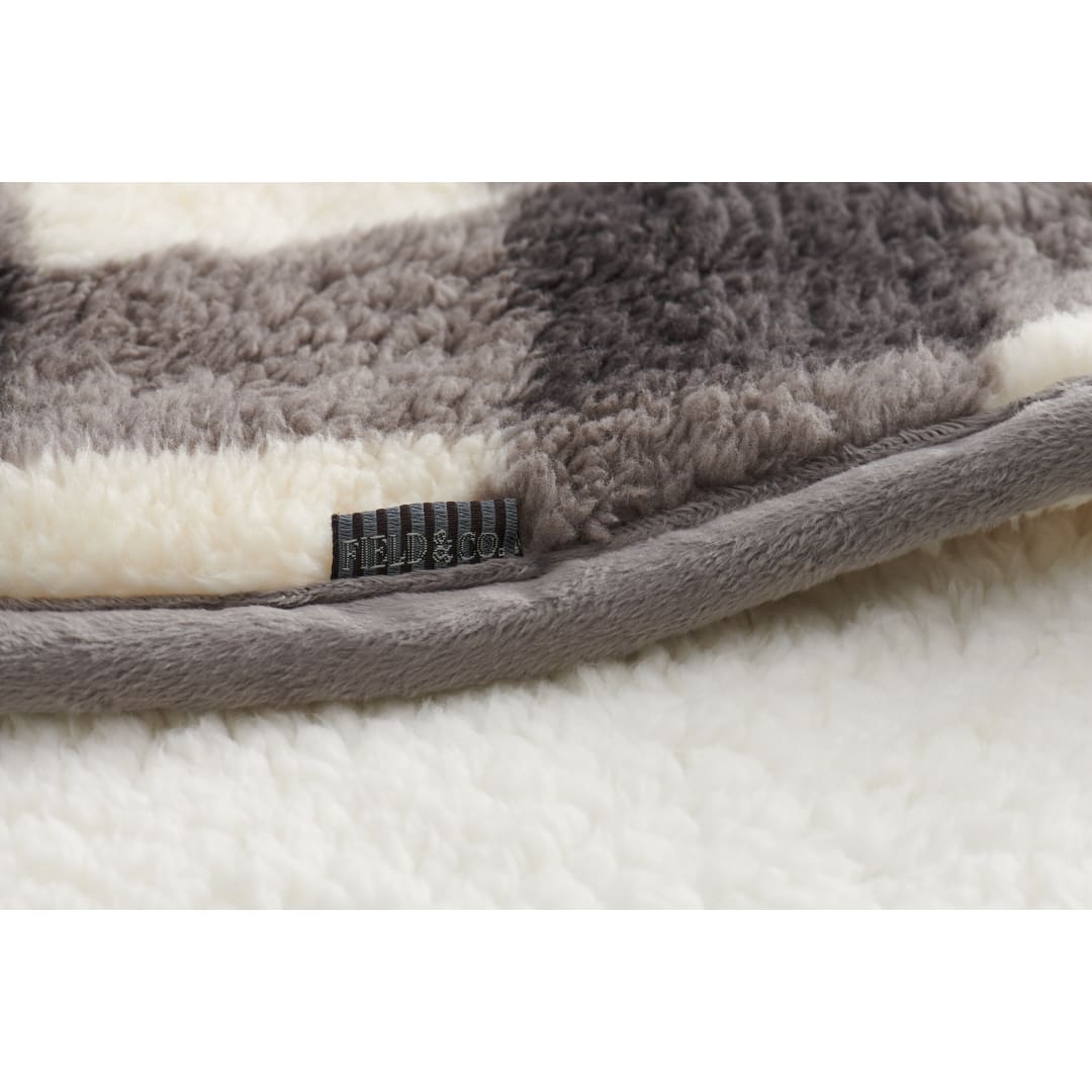 Field & Co.® Double Sided Plaid Sherpa Blanket 93