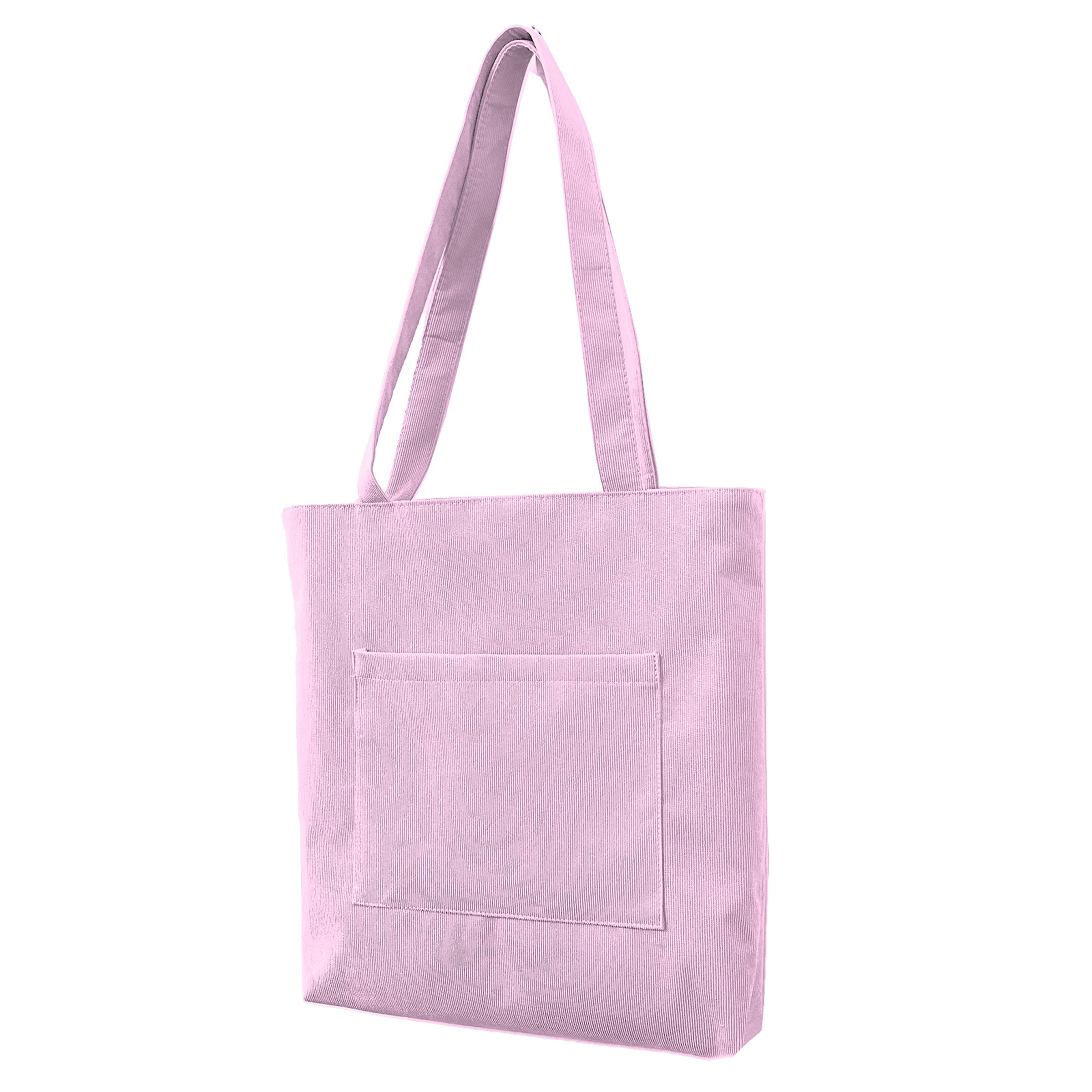 Corduroy Large Capacity Retro Solid Color Tote Bag 3