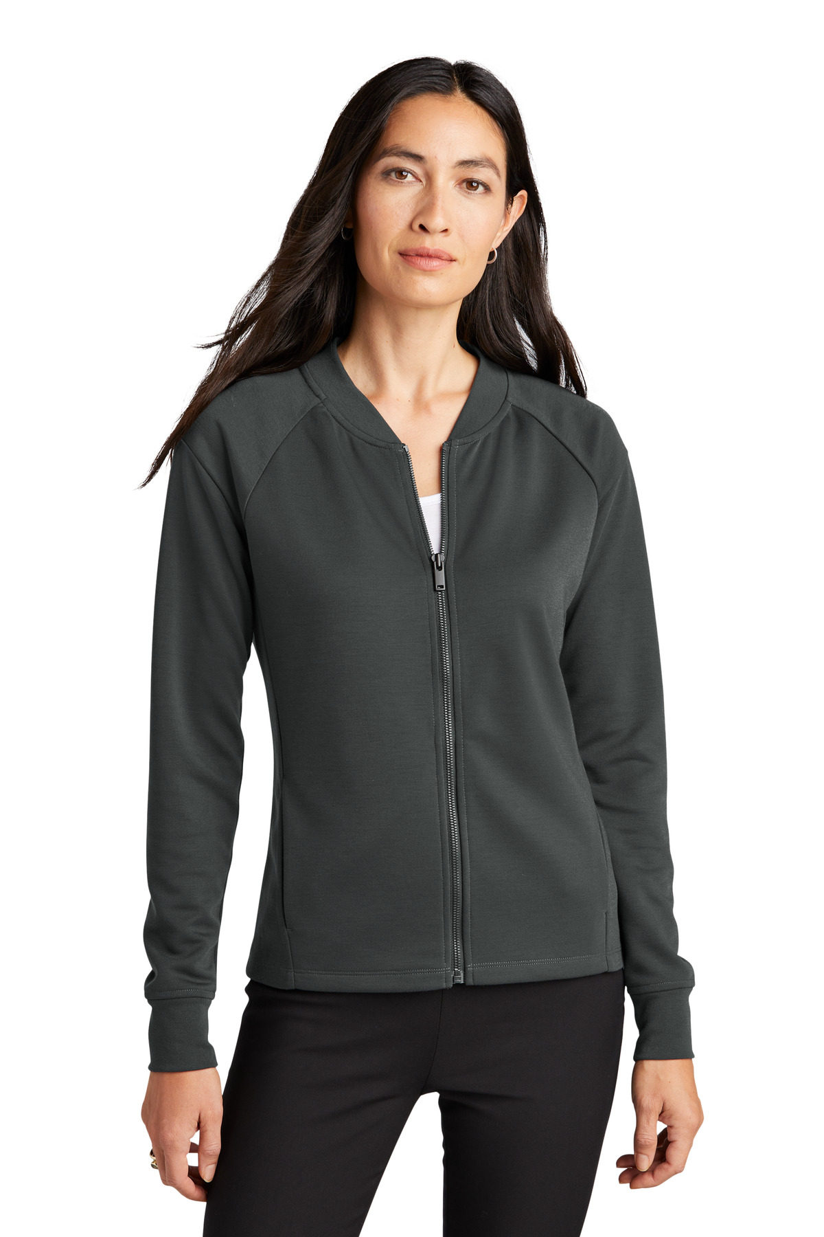 Mercer+Mettle Women's Double-Knit Bomber MM3001 14
