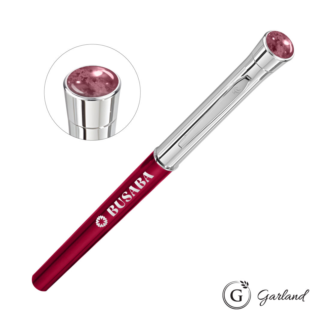 Garland® Monogram Aura Rollerball Pen - Chrome 10