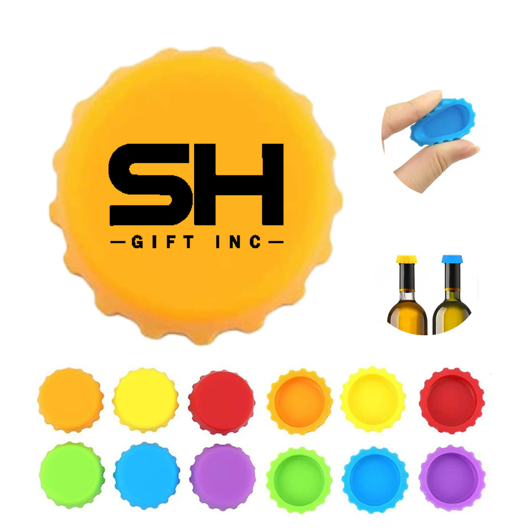 Food Grade Silicone Beer Bottle Cap 2