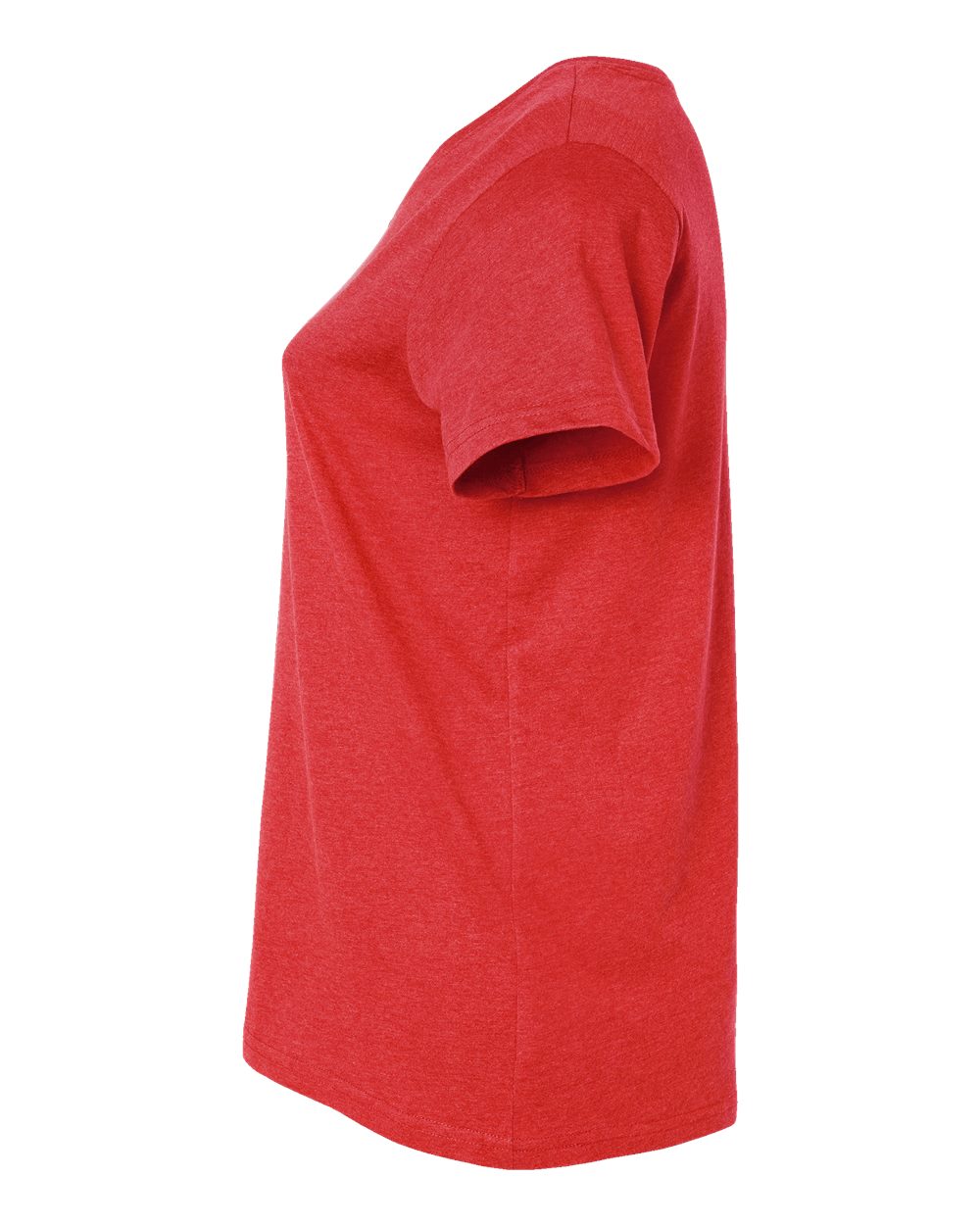 Women's Curvy Collection Fine Jersey V-Neck Tee - 3817 34
