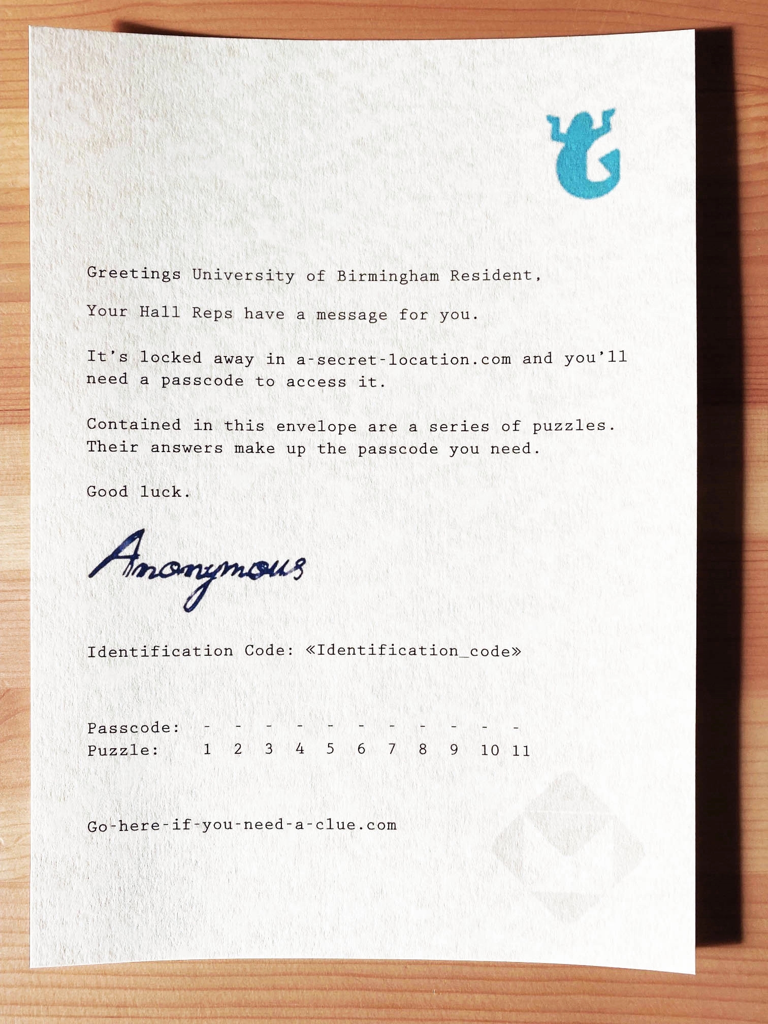 Puzzle Mailer - The Enigmagram an Escape Room Puzzle Gift 2