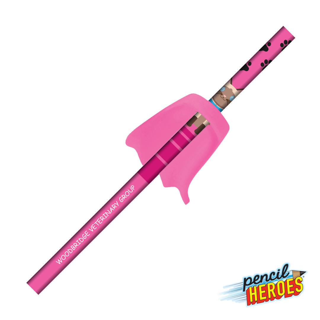 Pencil Heroes® Pet Series Cat w/Cape Pencil