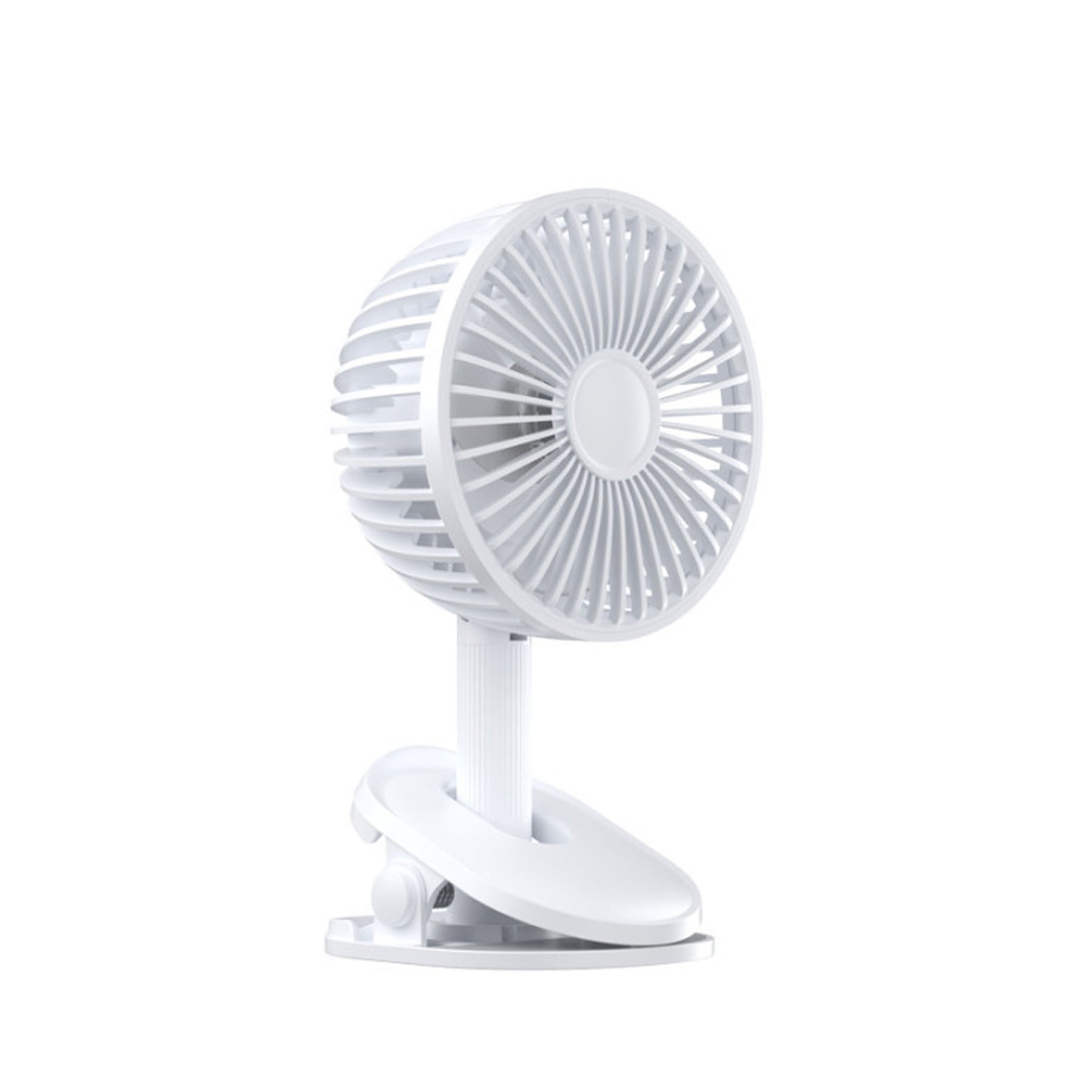 Operated Clip Rechargeable USB Desk Fan 2