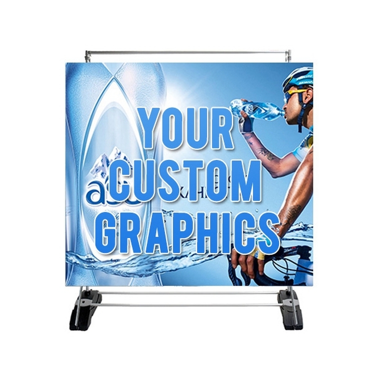 Easy Outdoor Banner Stand-Single Sided - Tradeshow 2