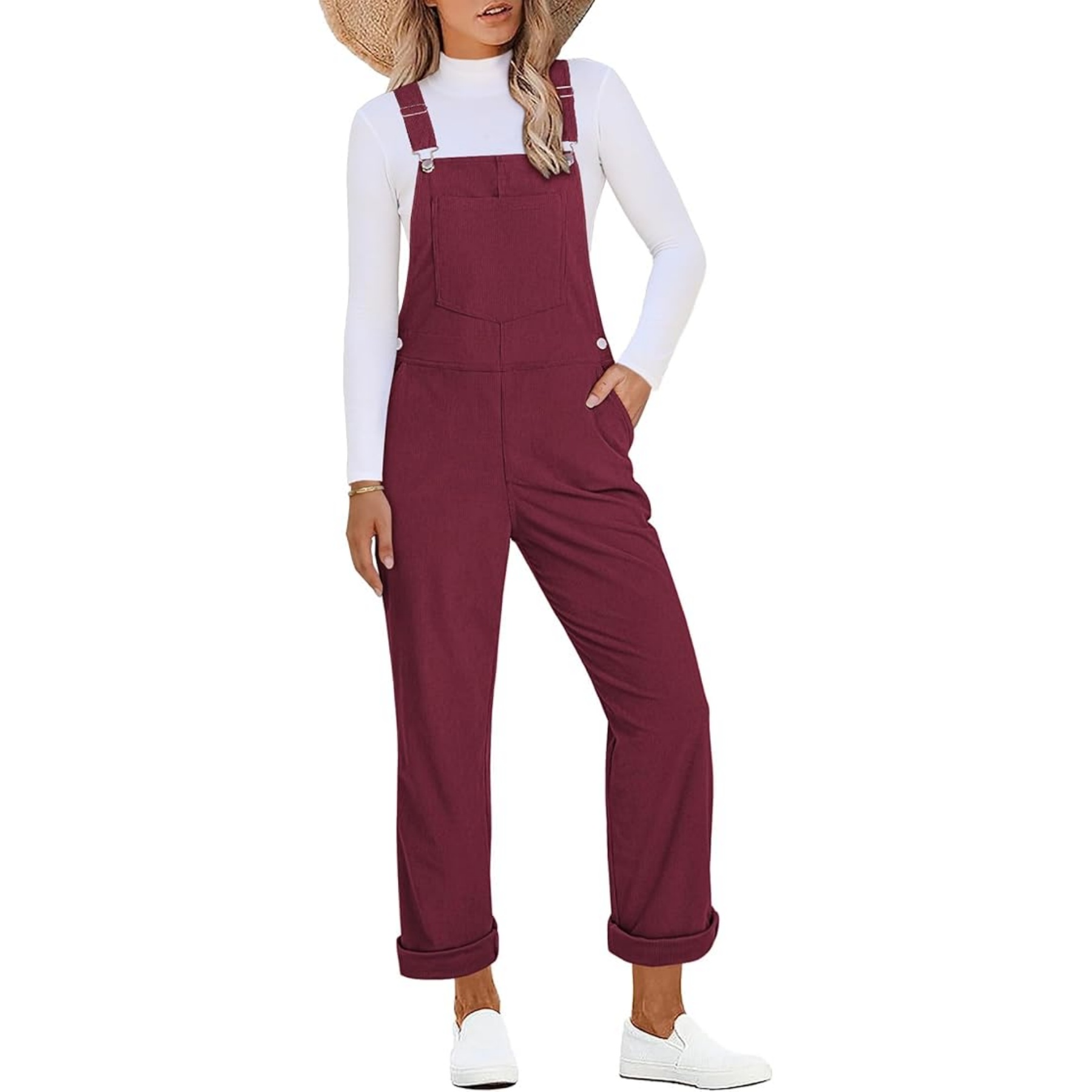 Women Corduroy Overall 7