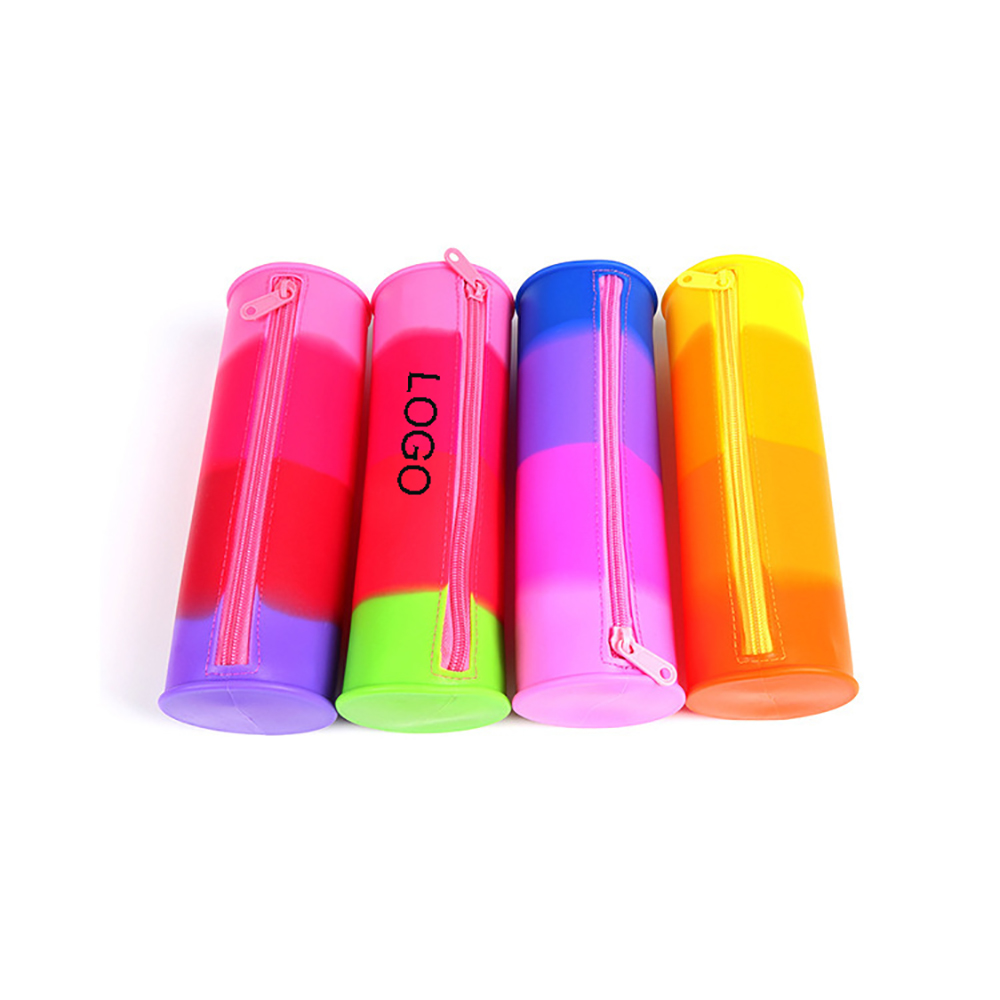 Candy Color Silicone Pen Case Purse 2