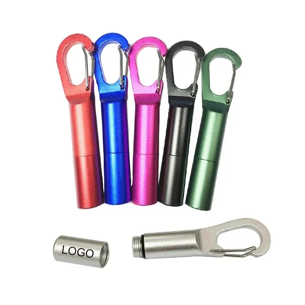 Waterproof Mini Pill Box Keychain 2