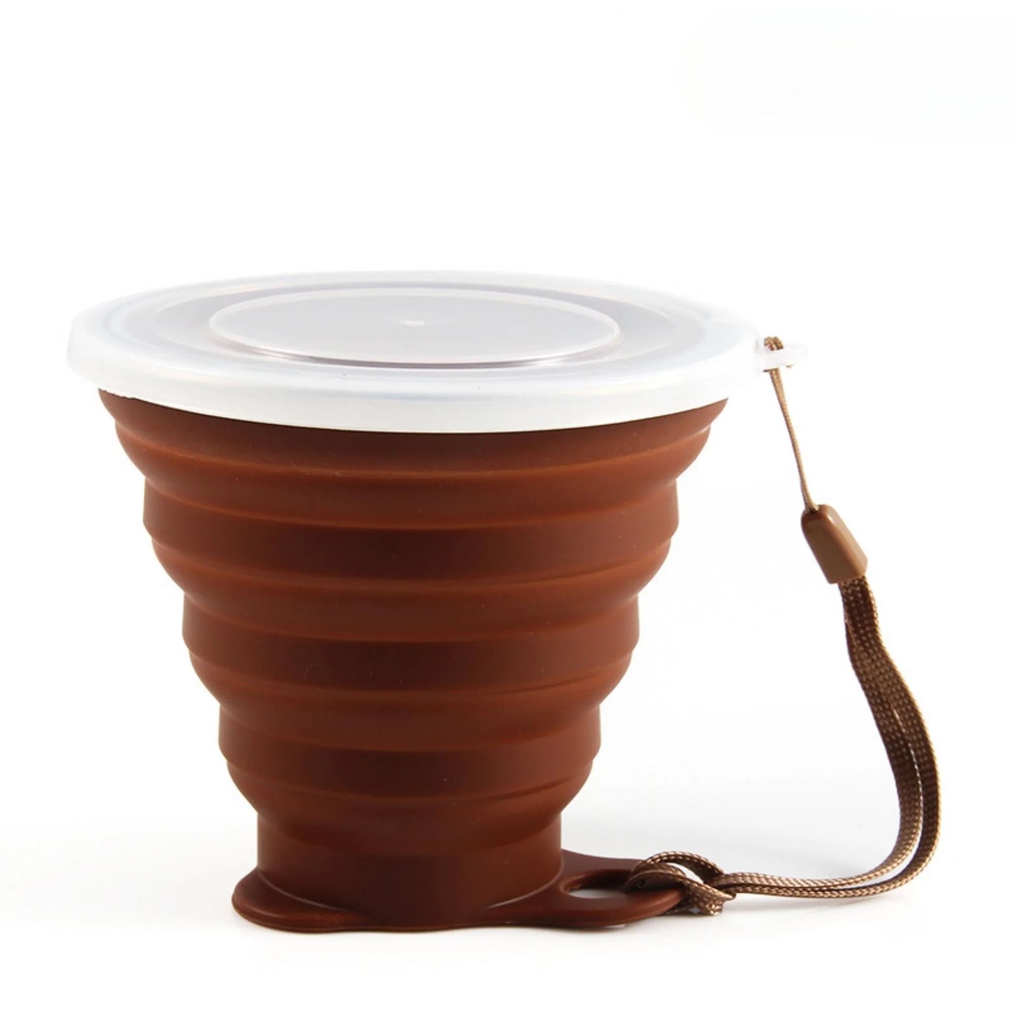 9oz Silicone Collapsible Travel Water Cup MOQ20 5