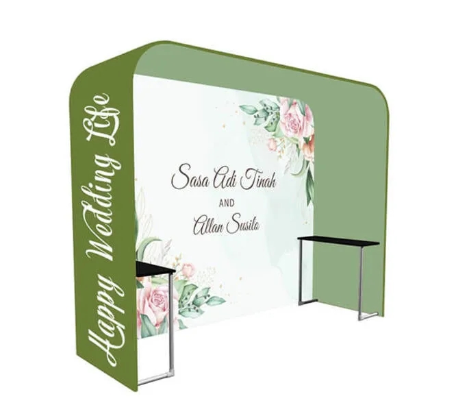 Square Arch Fabric Display (10Ft x 8Ft) 6