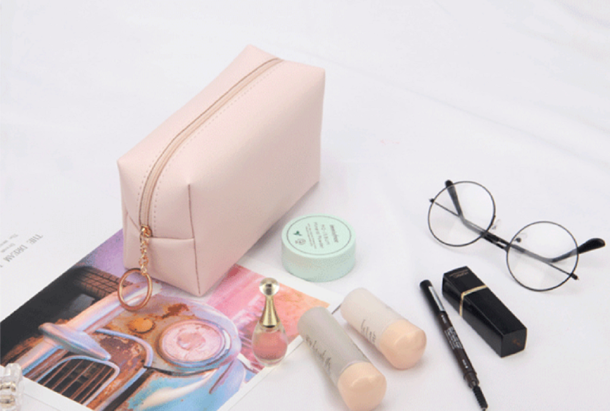 Zippered PU Cosmetic Bag 2