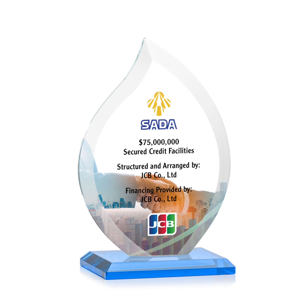 Nestor Flame VividPrint™ Award - Sky Blue 12