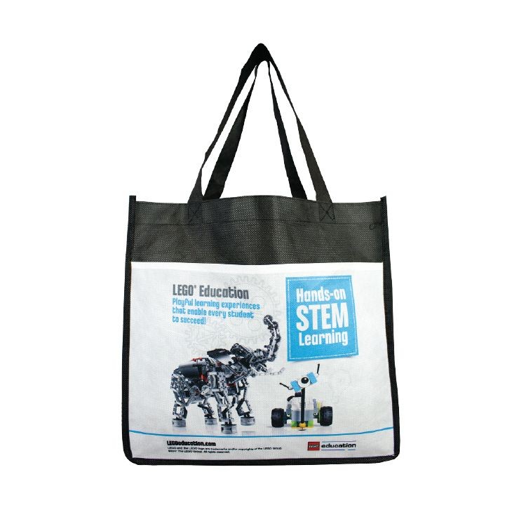 Front Pocket Shopper Tote 4