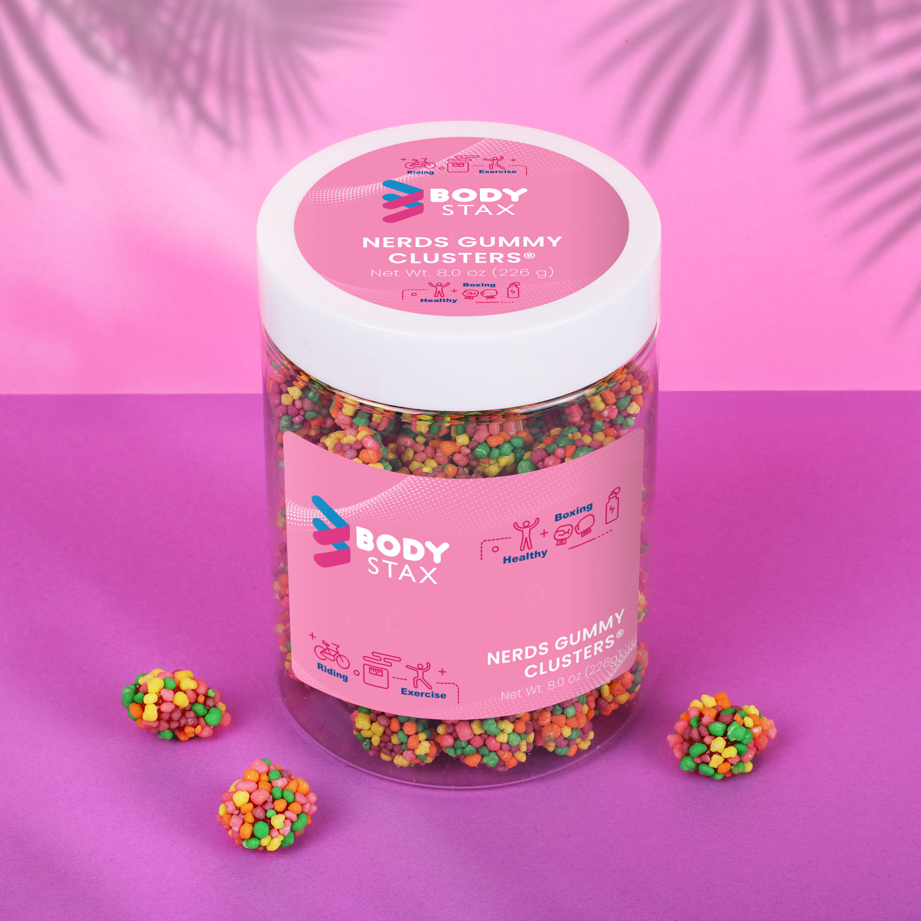 Nerds Gummy Clusters®: Large Jar 4