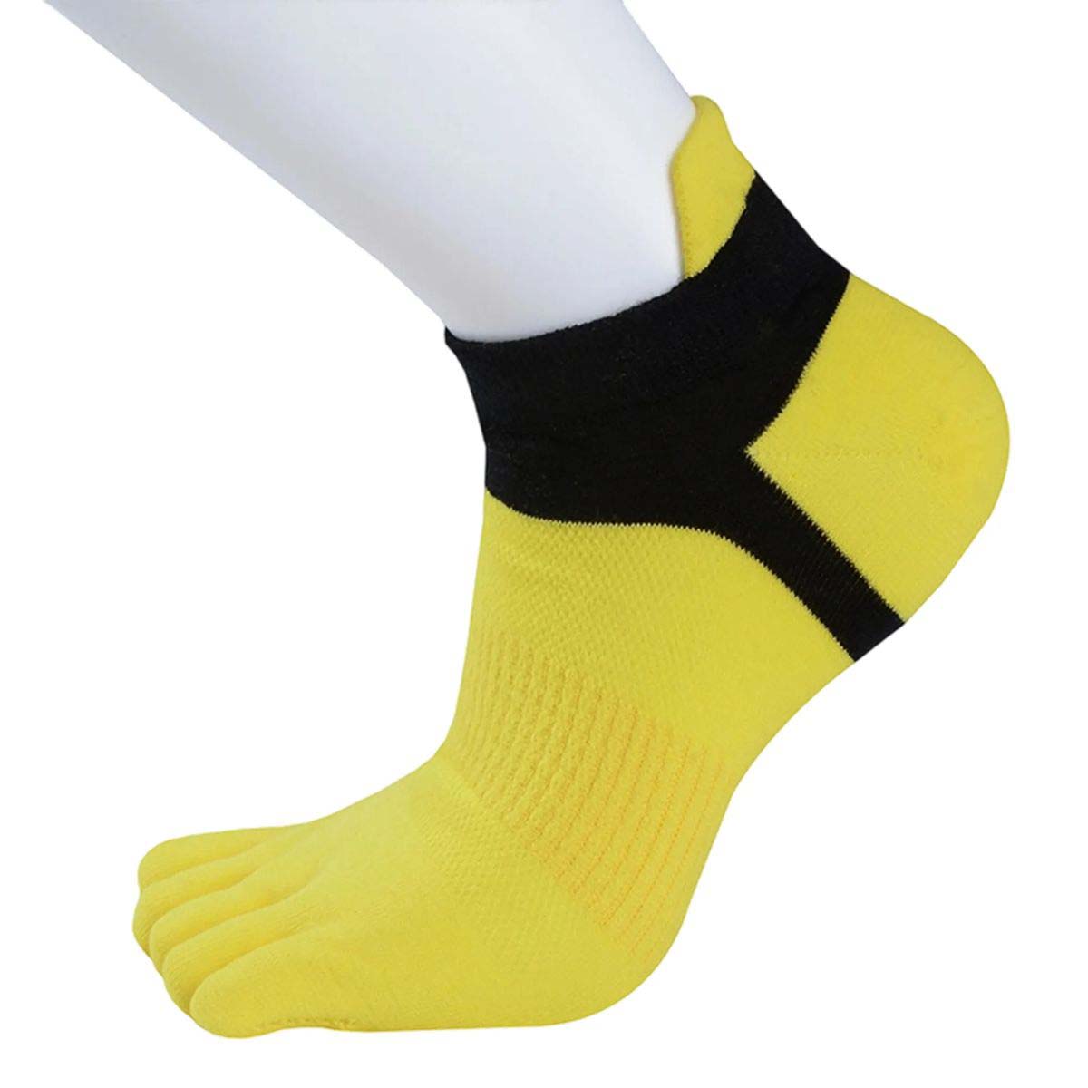 Durable Five Toe Socks with Reinforced Heel 9