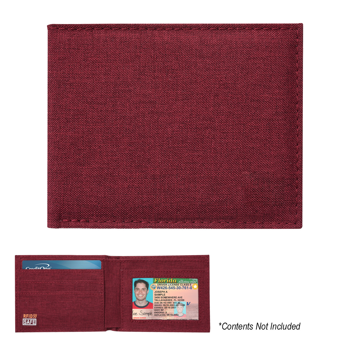 Heathered RFID Data Blocking Wallet 2