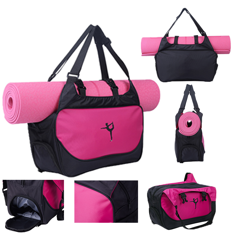 Yoga Fitness Bag And Yoga Mat Set 1