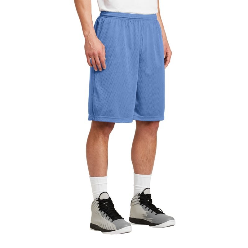 Sport-Tek Long PosiCharge Classic Mesh Short. 11