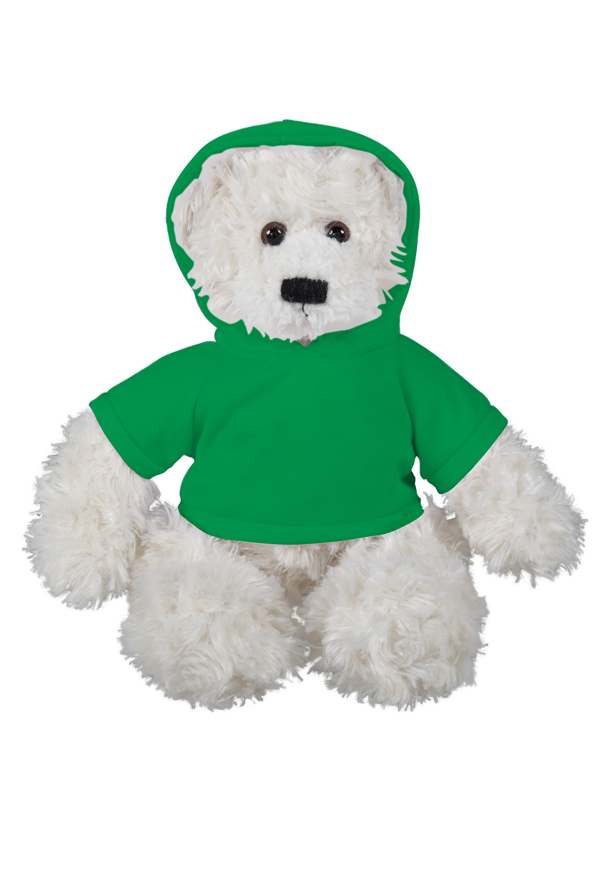 soft plush Cream Brandon Bear with hoodie 7