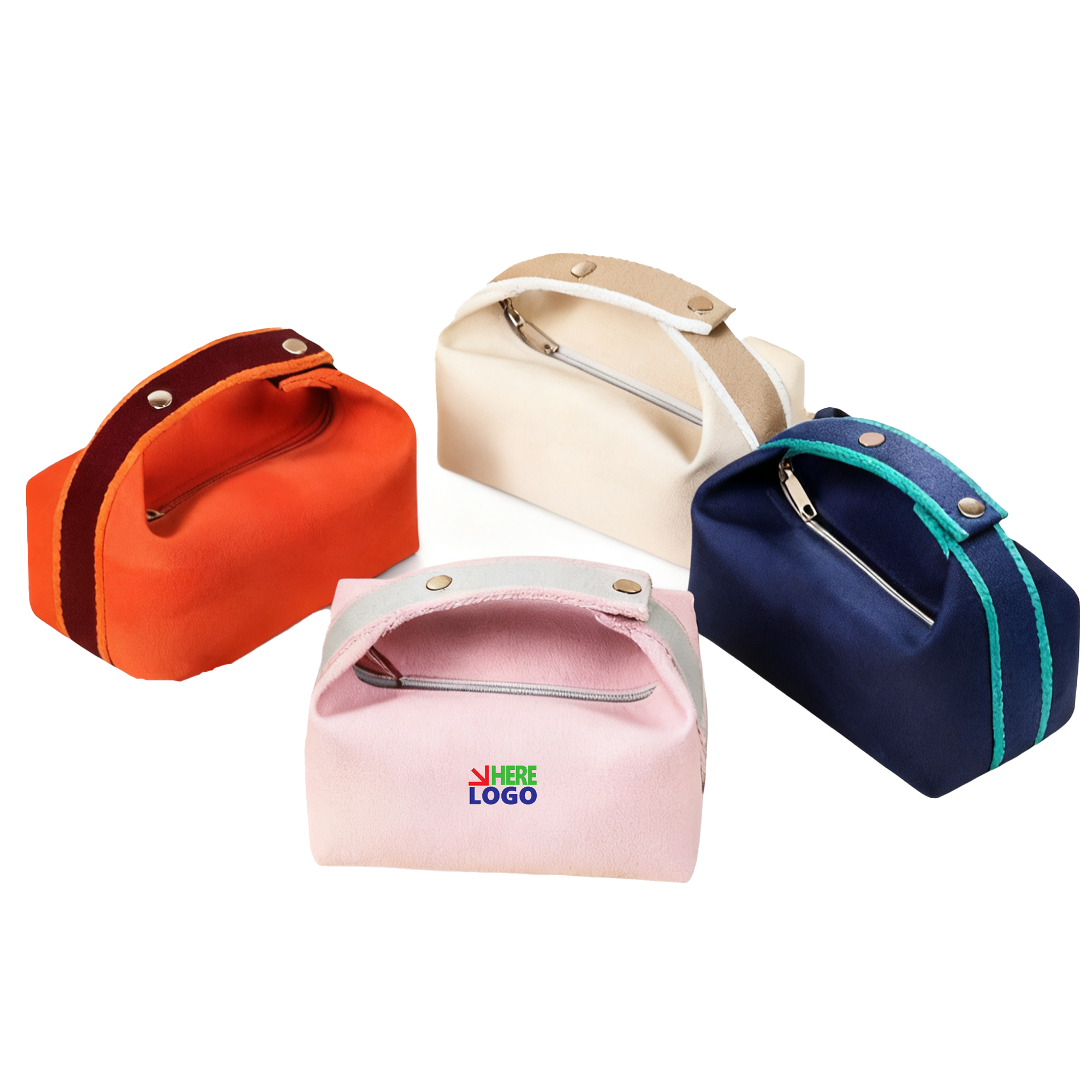Portable Canvas Makeup Bag Travel Toiletry Storage Bag 2