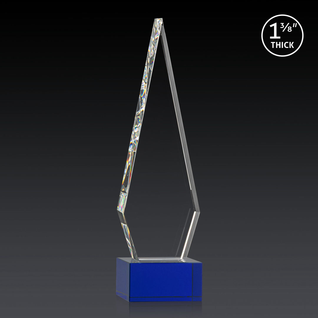 Springfield 3D Award on Hancock Base - Blue 4