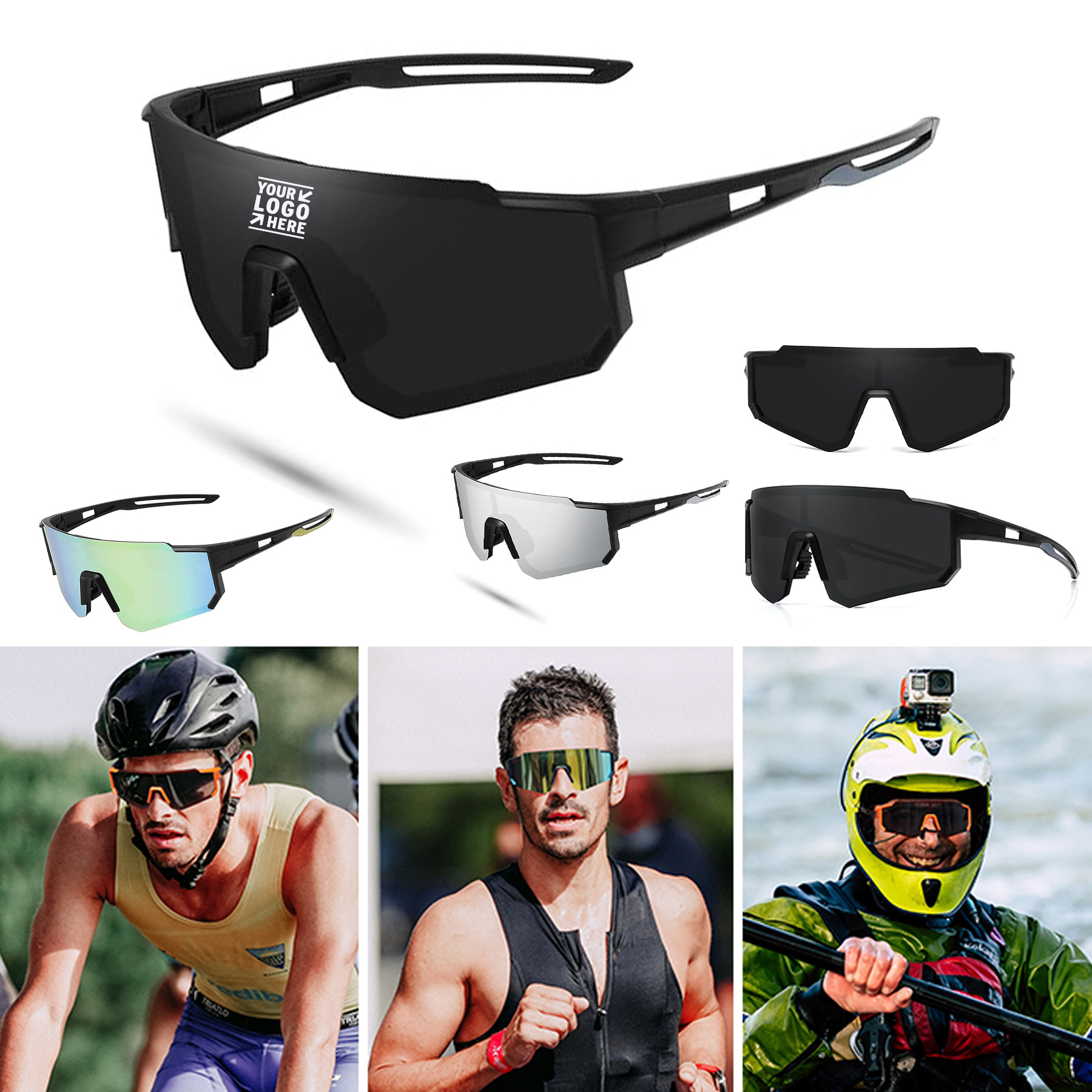Men Women Driving Fishing Cycling Mountain Bike UV400 Protection Polarized Sports Sunglasses