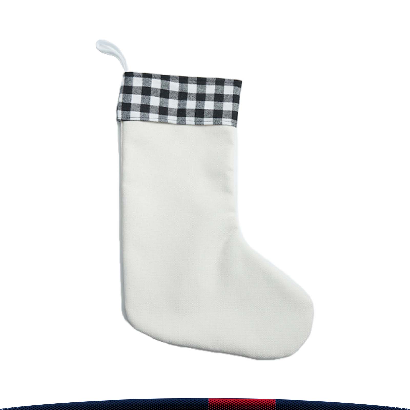 Checked Christmas Socks 2