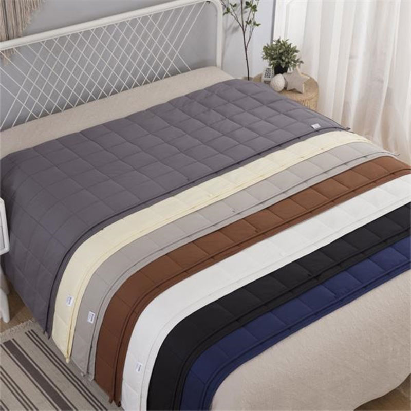 10 Lbs Microfiber Fabric Weighted Blanket 4