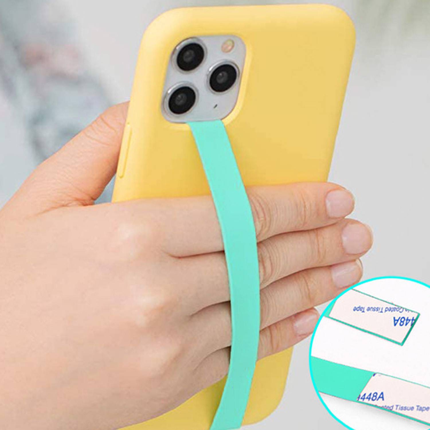 Silicone phone grip loop 4