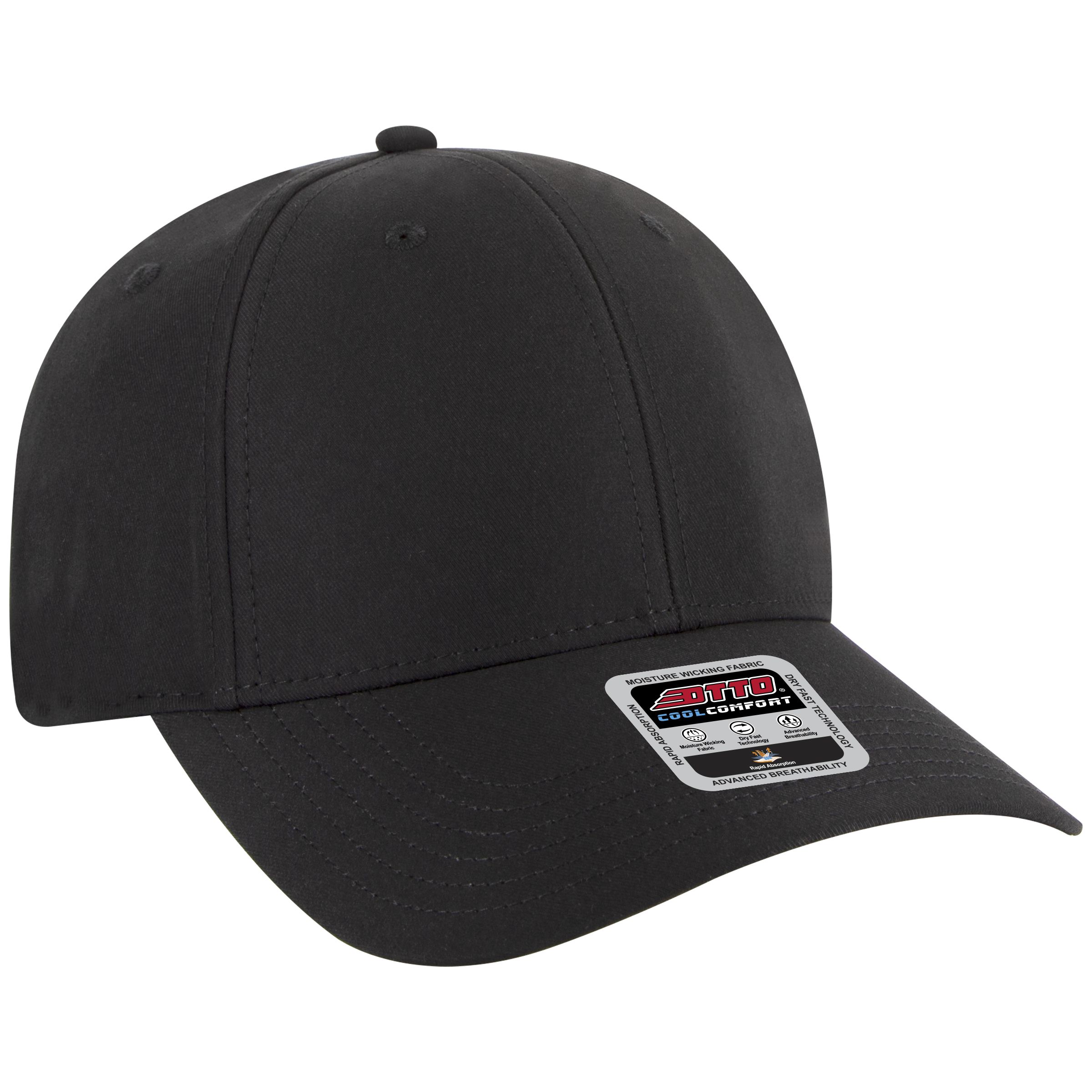 OTTO CAP® 6 Panel Low Profile Baseball Cap 6
