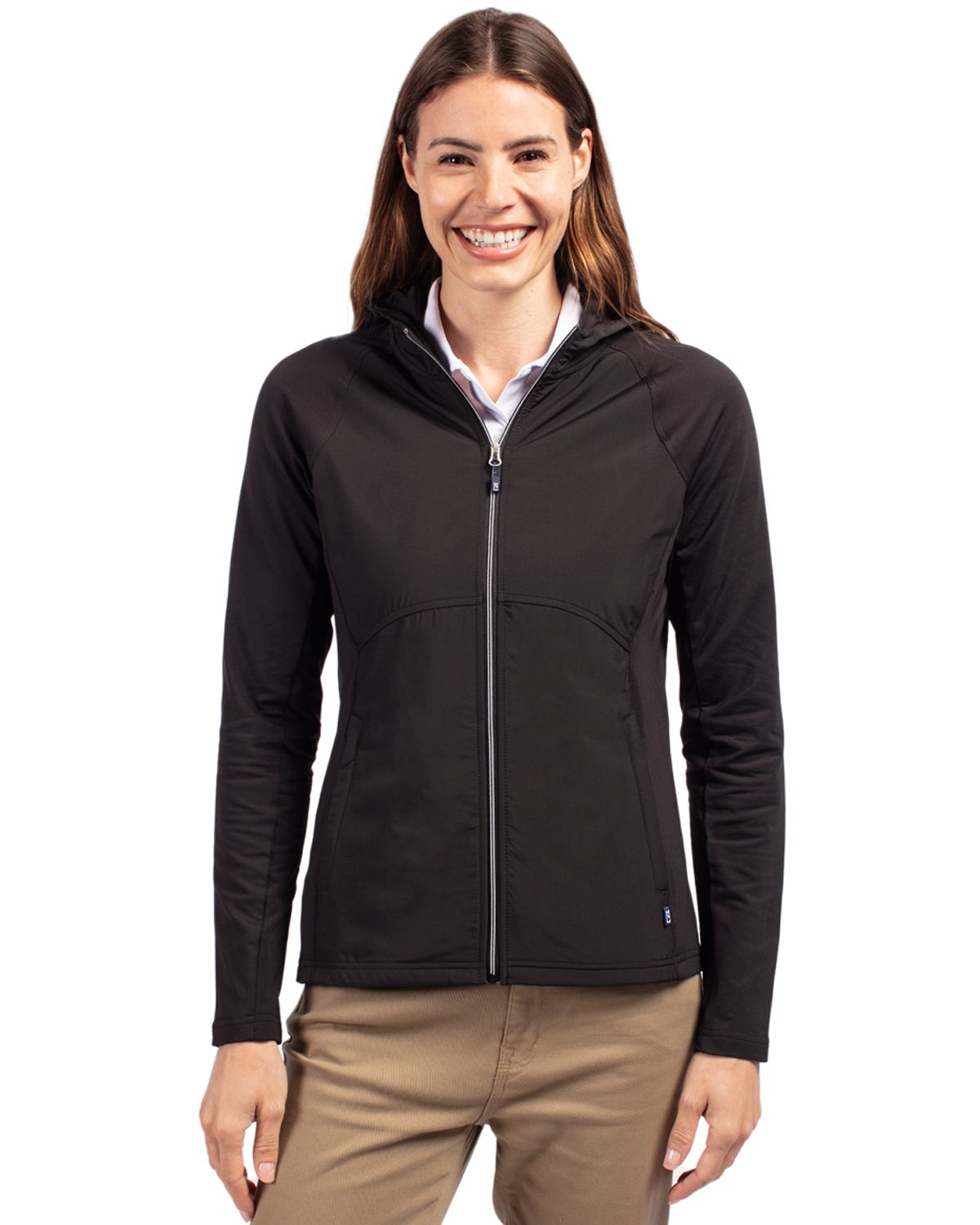 Adapt Eco Knit Hybrid Recycled Womens Full Zip Jacket