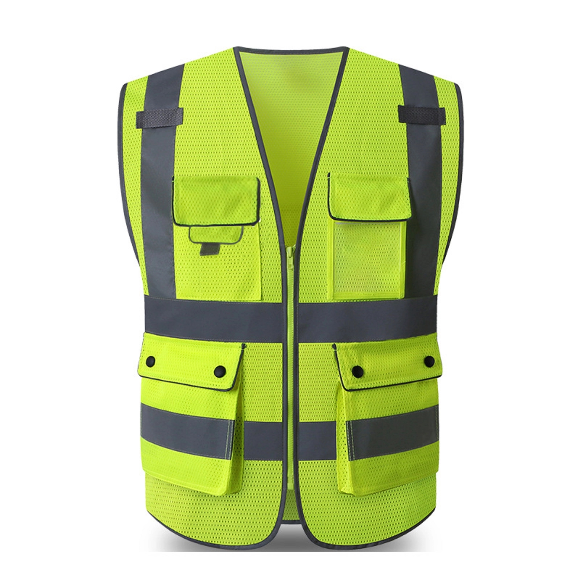 High Visibility 100% Polyester Reflective Vest 2