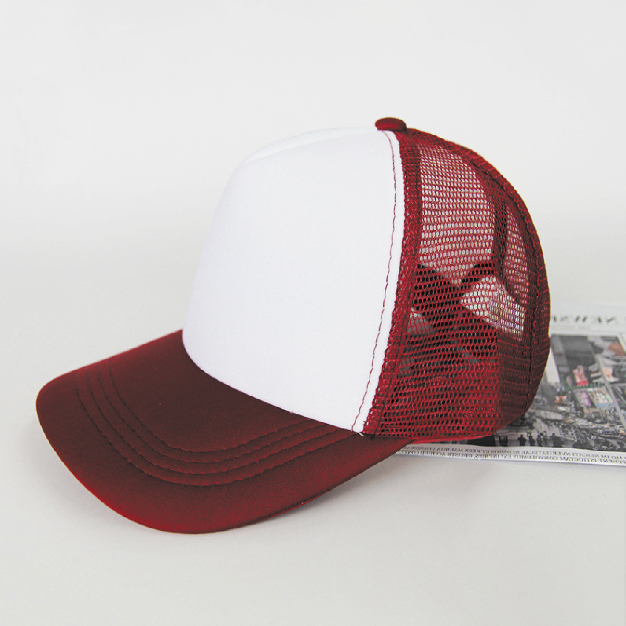 Customizable Breathable Mesh Back Trucker Hat 21