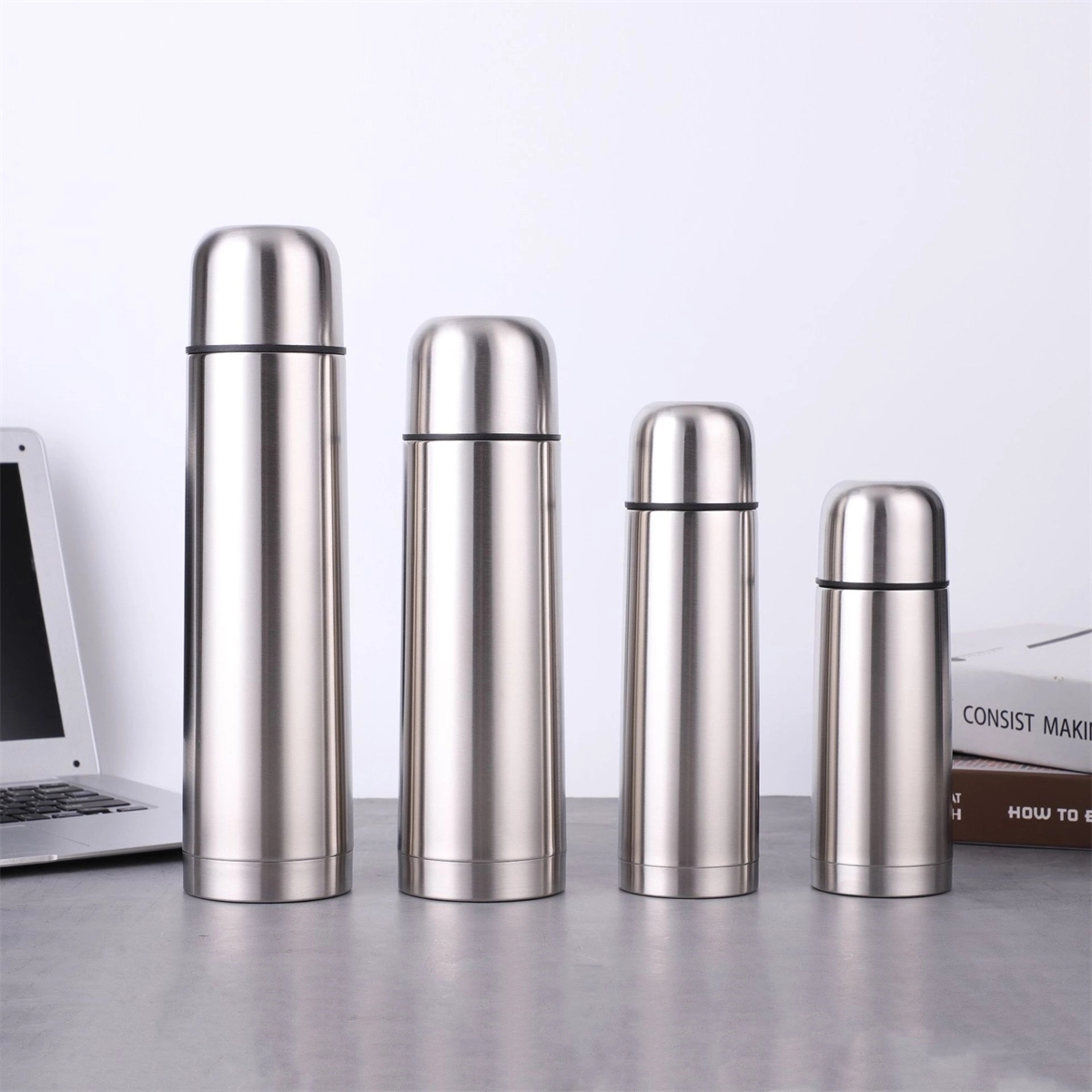 17Oz Stainless Steel Coffee Thermos, custom water bottle with logo imprint 4