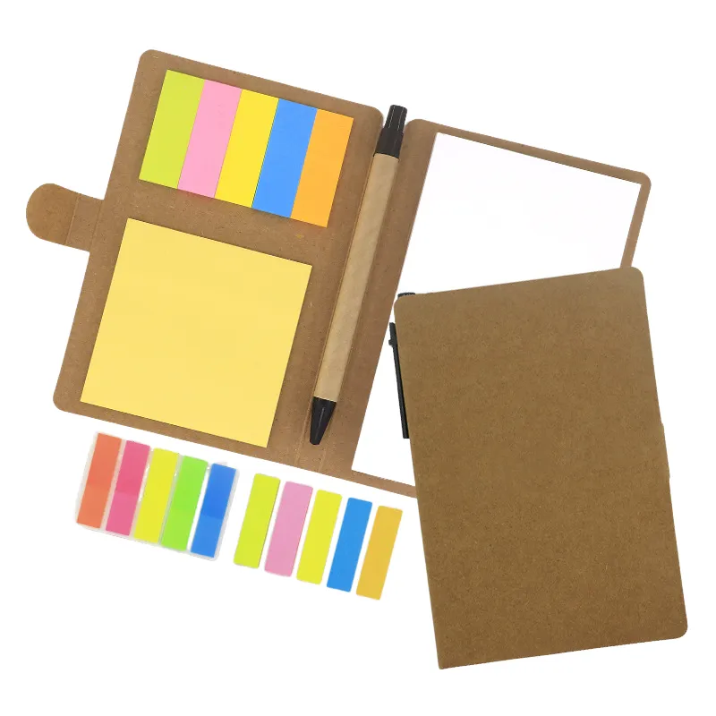 Kraft Sticky Notebook 7