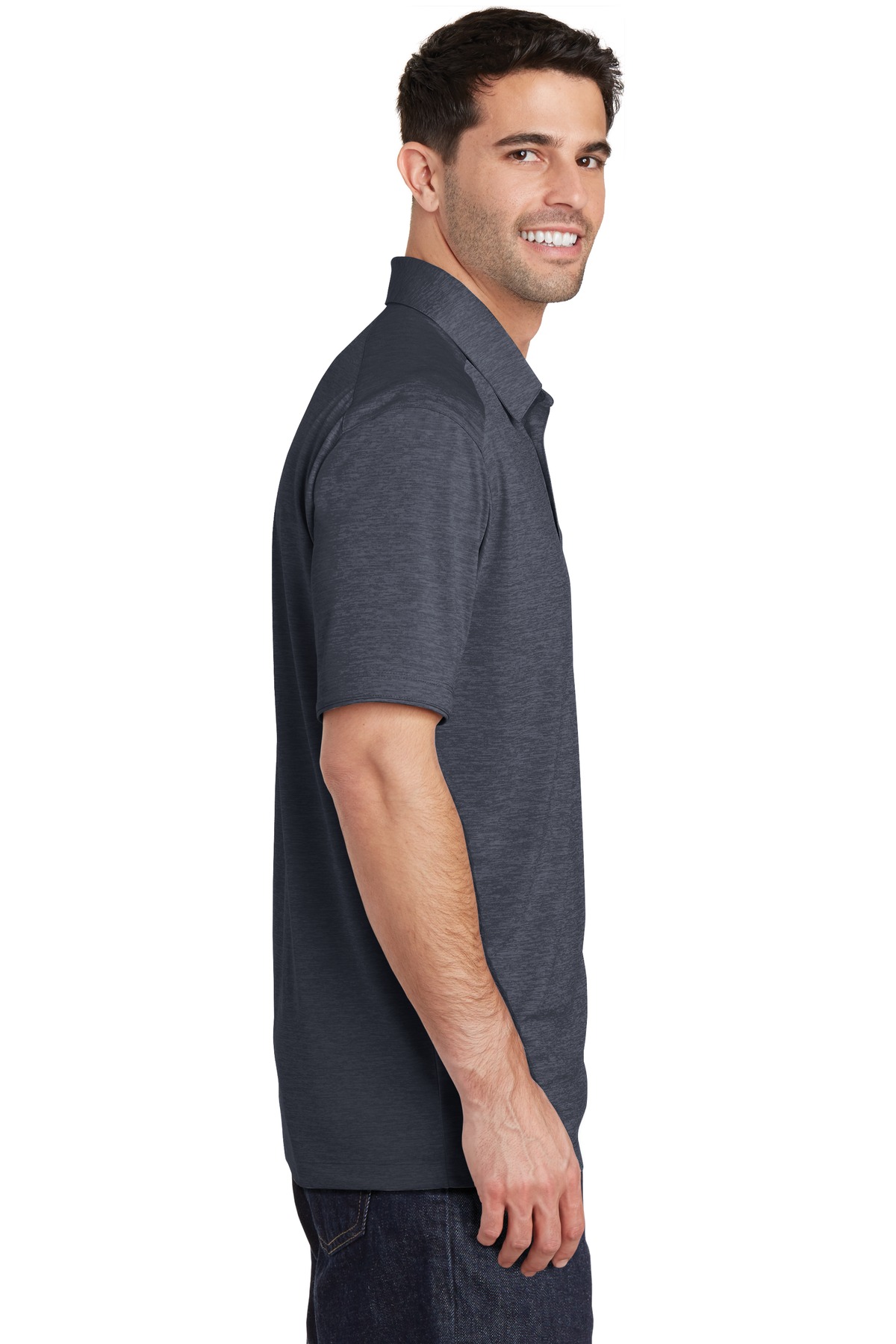 Digi Heather Performance Polo