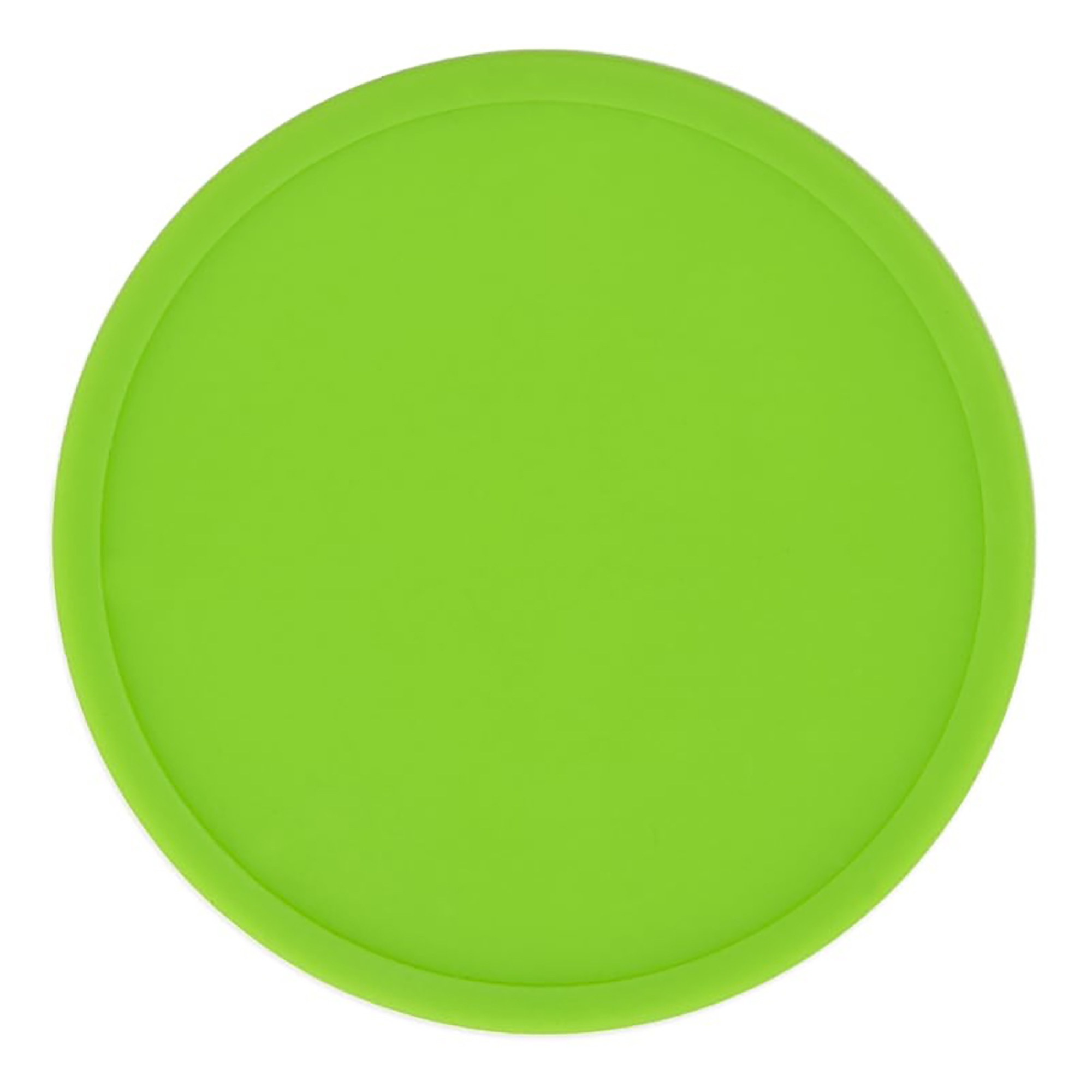 Round Silicone Coaster With Spill-Resistant Ring Cup 6