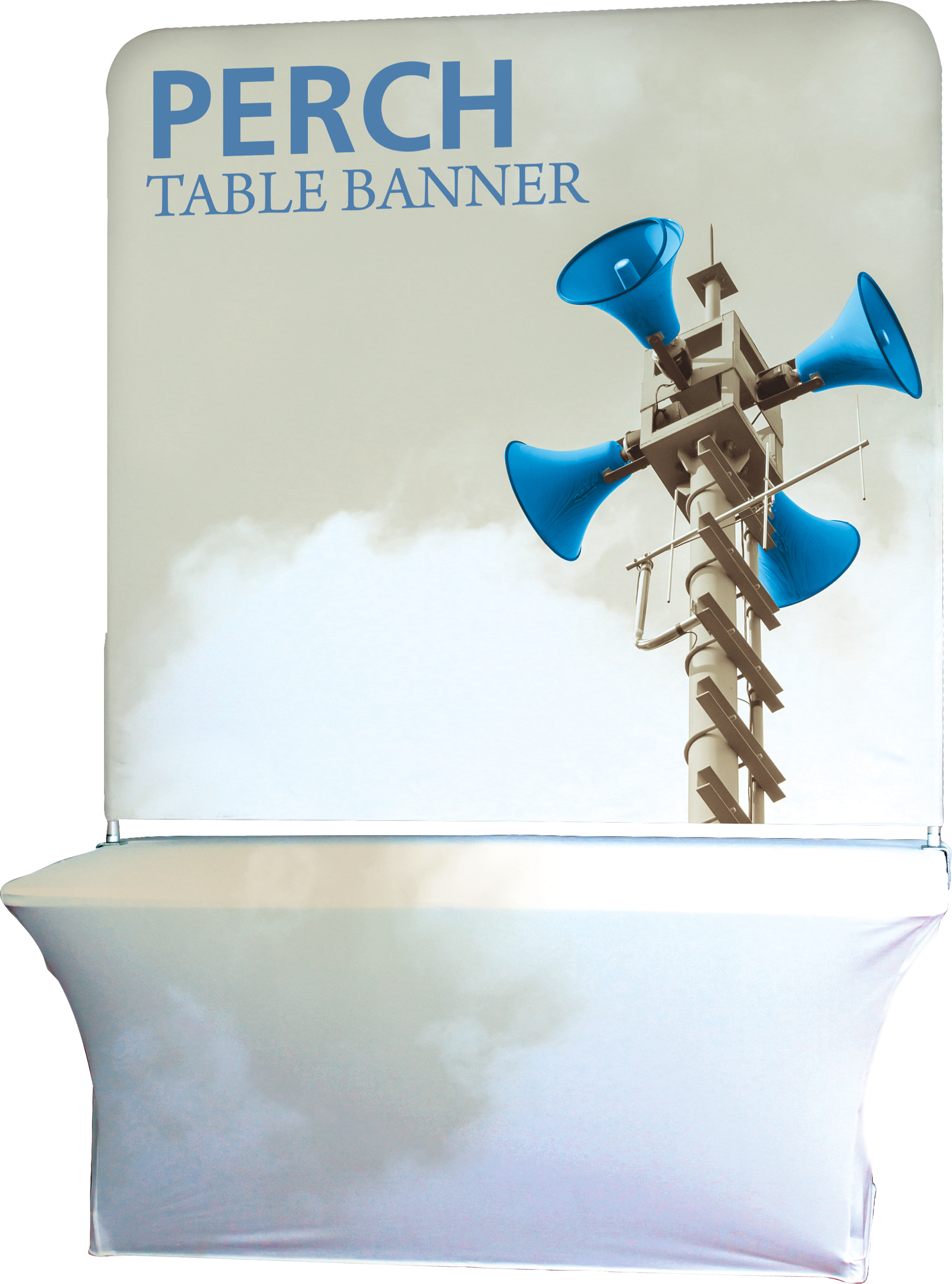 Perch 6' Table Pole Banner - Tall