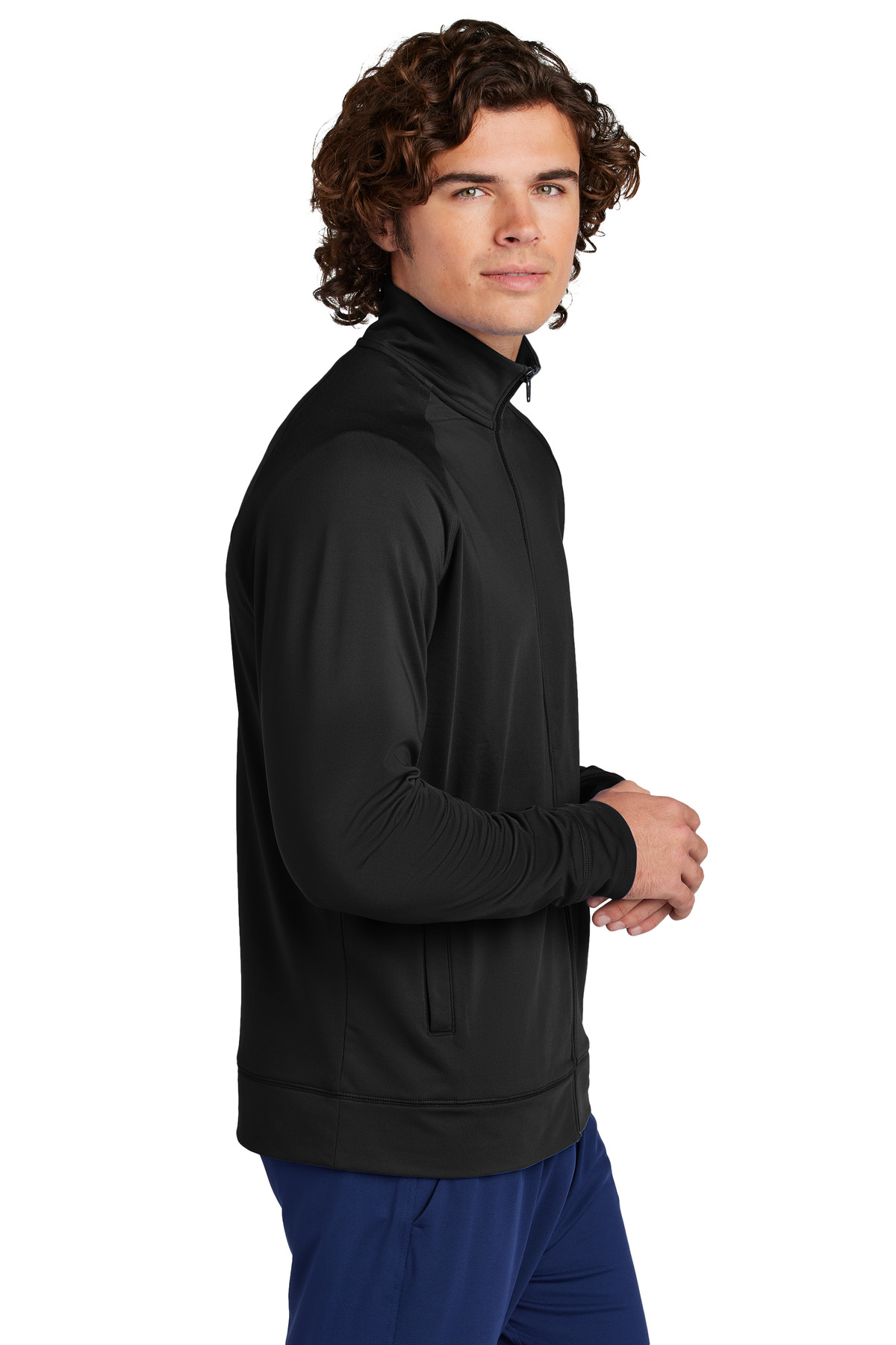 Sport-Wick Stretch Full-Zip Cadet Jacket