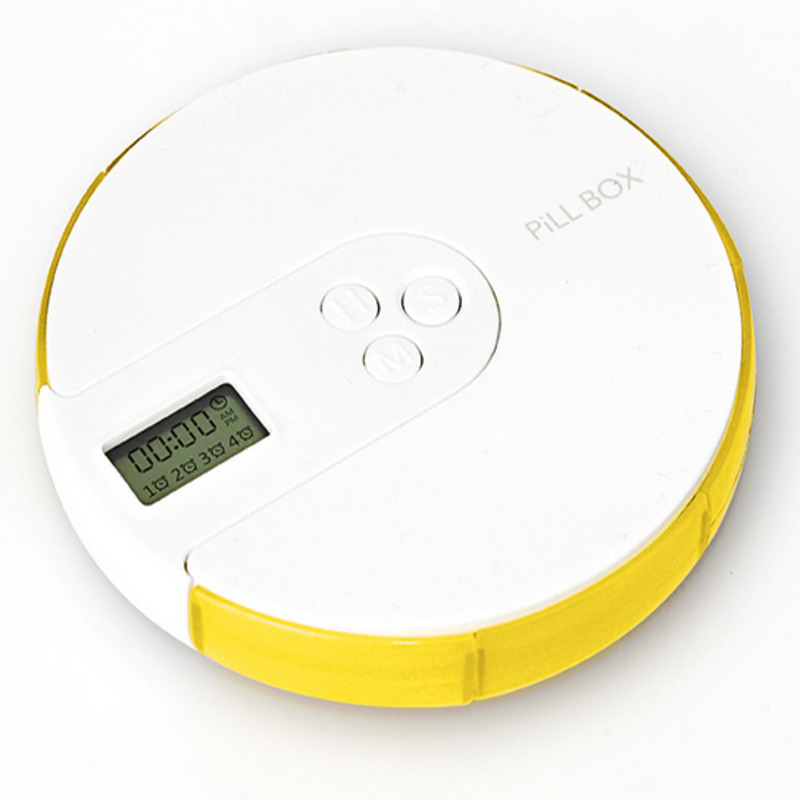 7 Days Digital Electronic Round Timer Pillbox 7