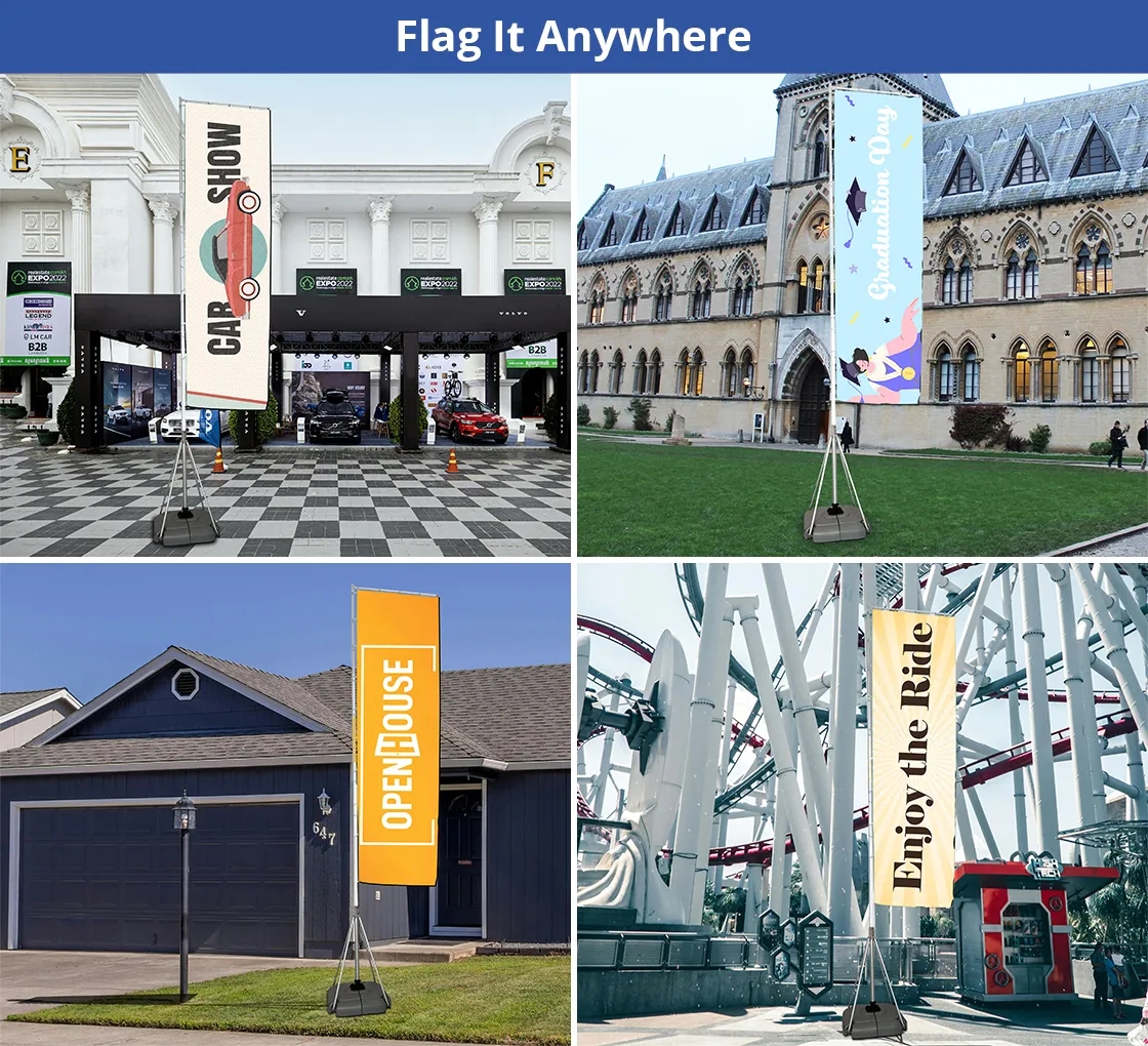 Giant Flag Pole (2.63ft x 10.17ft) 6
