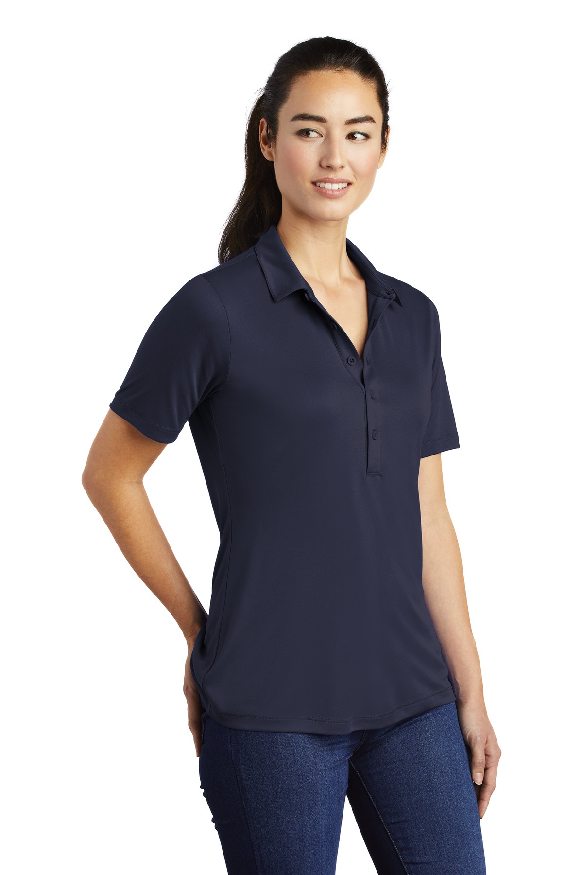 Sport-Tek® Women's Posi-UV Pro Polo 25