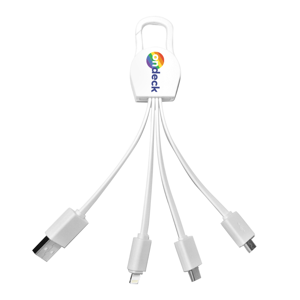 Leyden 4 in1 Charging Cables w/ USB tip 8